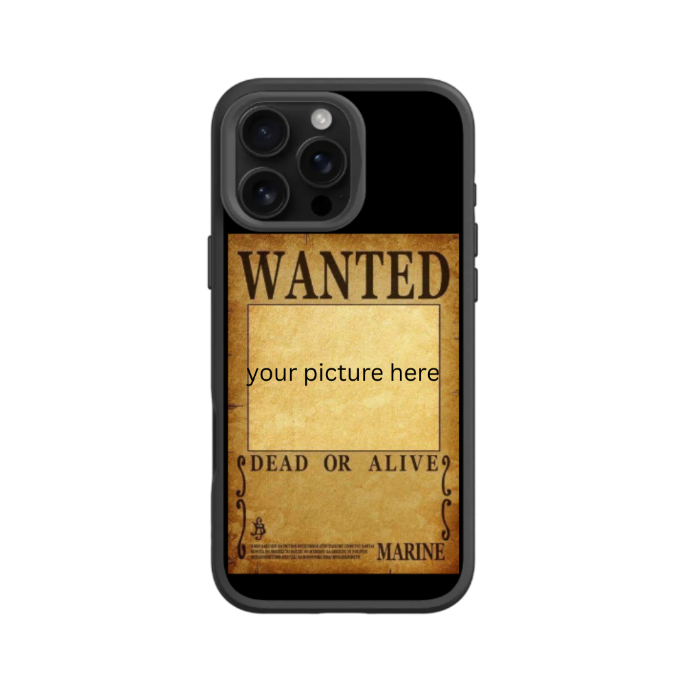 One Piece Wanted Customised Case